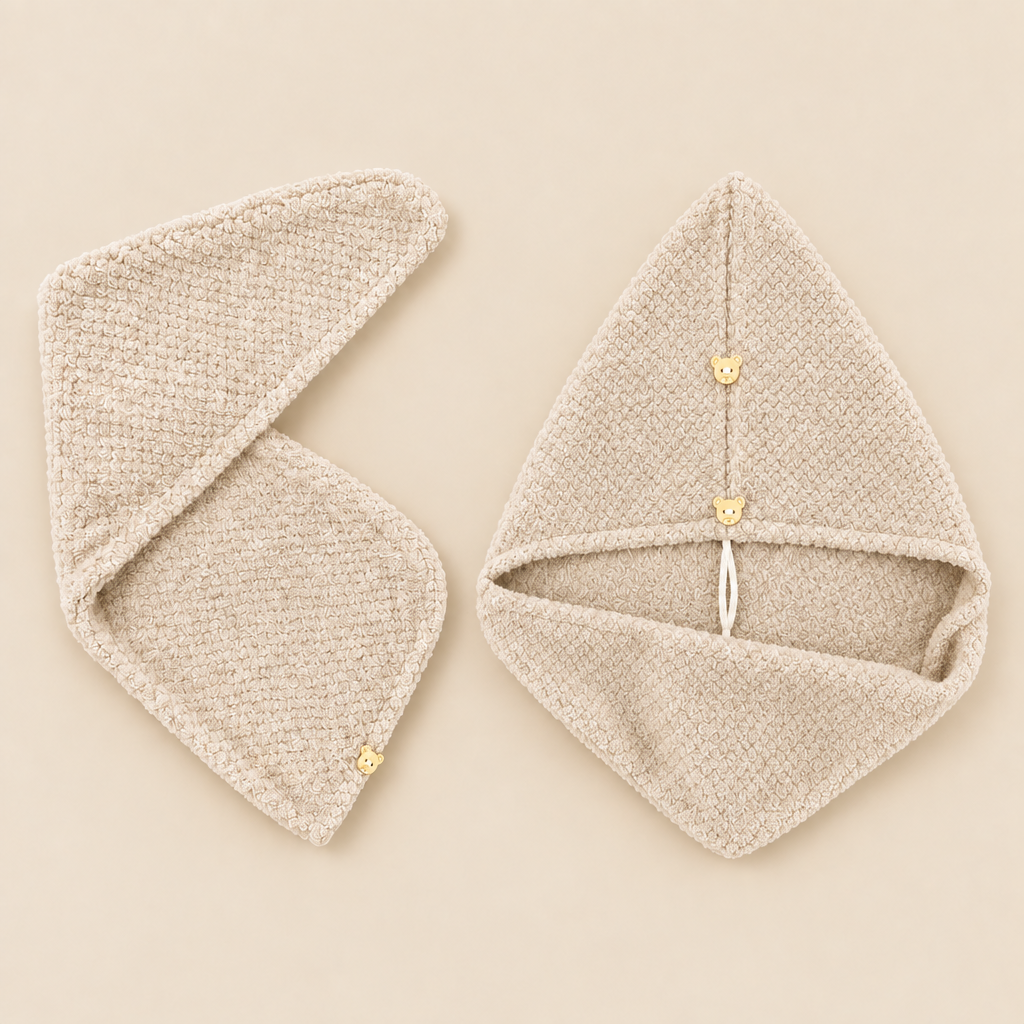 Revised beige towel arrangements