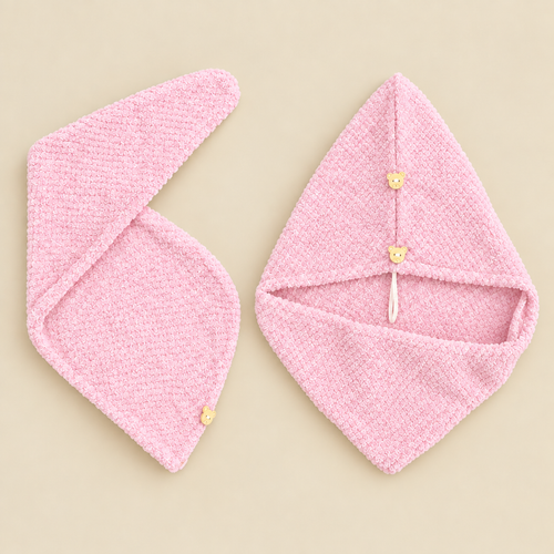 Revised pink towel arrangements
